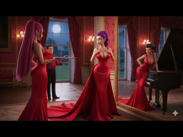 KPop Demon Hunters 2 Huntrix stealing quick glances at their reflection in every shiny surface they