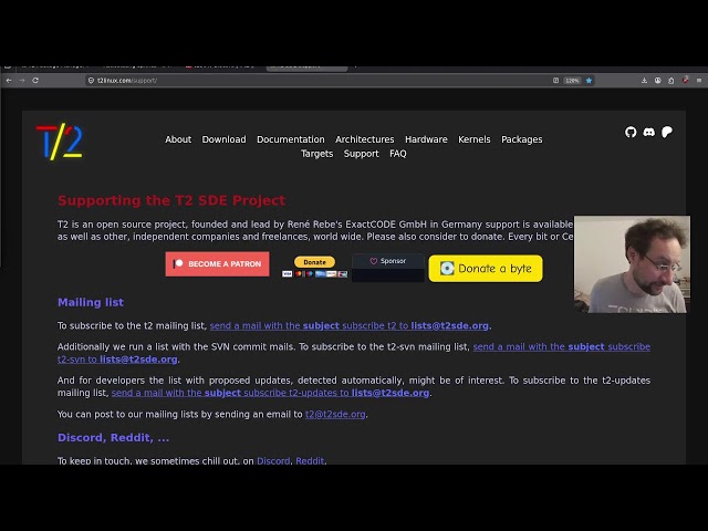 Just opinionated i786 Desktop Linux distro work
