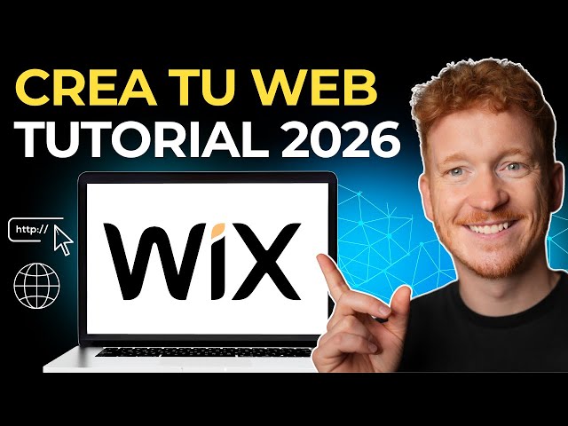 WIX Tutorial 2026 - Cómo Crear Una Página Web En Wix [Curso Completo]