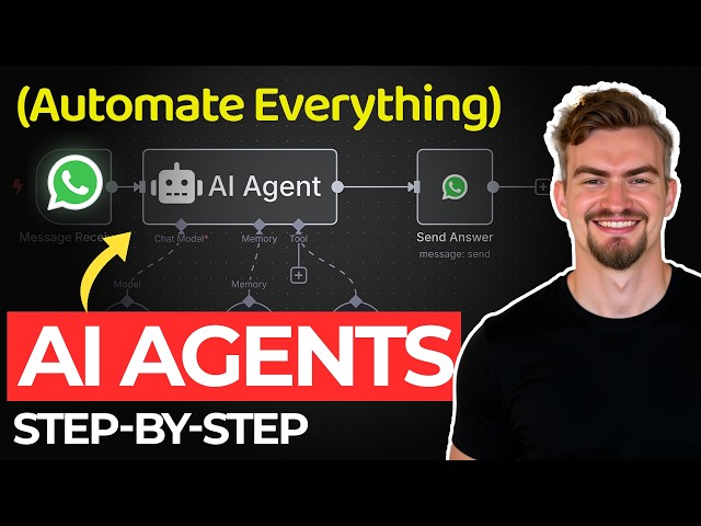 Build Your First AI Agent in 18 Minutes | No-Code n8n Tutorial