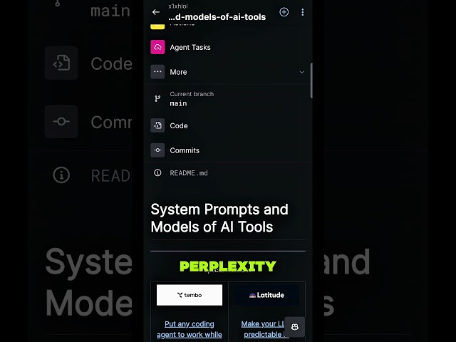 LEAKED: The "System Prompts" for Devin, Cursor & v0 (107k Stars ⭐)