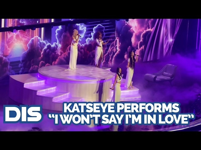 KATSEYE Performs "I Won't Say I'm In Love" at the D23 Disney Legends Panel