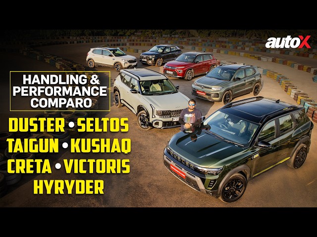 2026 Duster vs Creta vs Seltos vs Taigun vs Kushaq vs Victoris vs Hyryder | Mega Comparo Pt. 1