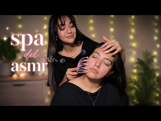 REALISTIC ASMR SPA / CRANIAL MASSAGES, PAMPERING, BRUSHES ON YOUR FACE