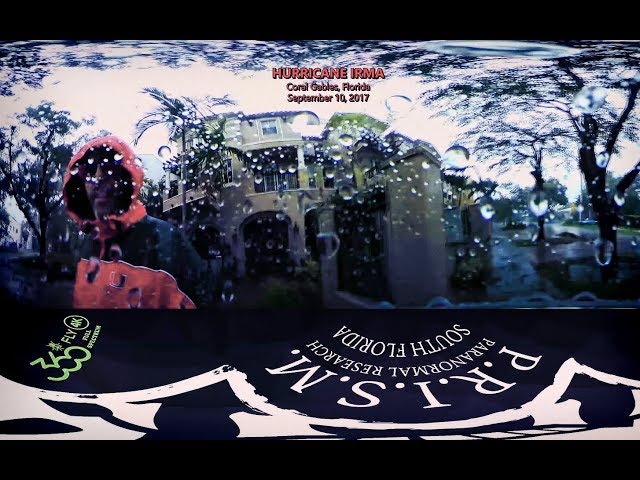 (360° 4K VIDEO) Hurricane Irma EVP Session (Miami, FL 9/10/17) | PRISM Paranormal Research