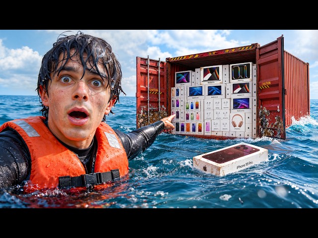 Explorando Dos Misteriosos Contenedores de Carga Perdidos en el Mar