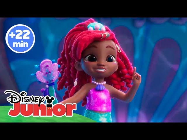 DISNEY JUNIOR ARIEL: El Día de Atlántica / Espíritu de ganador | EPISODIO COMPLETO | @DisneyJuniorES