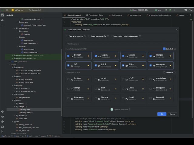 Android Localization - Android Studio plugin for Android app Localization