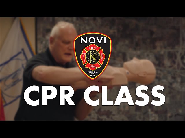 Fire Department CPR Classes