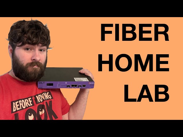 Building a Fiber Optic ISP in my Homelab