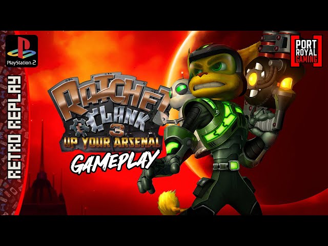 Ratchet & Clank 3 (PS2) Gameplay on Retro Replay