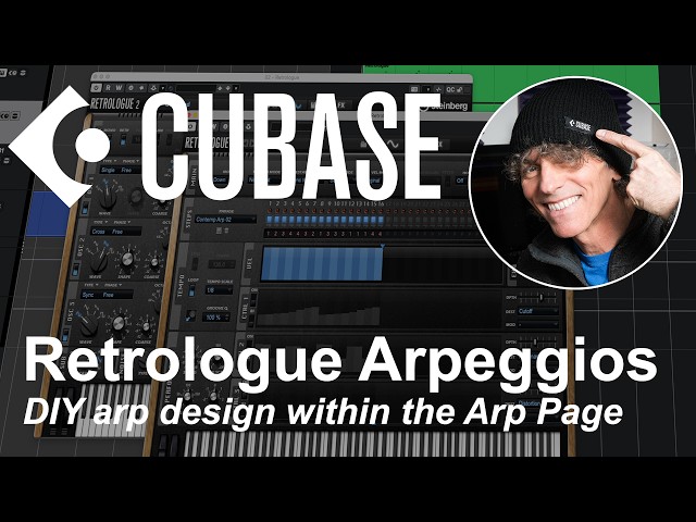 DIY Arpeggios (Part 2): Design custom arpeggio patterns within Steinberg's Retrologue synth.
