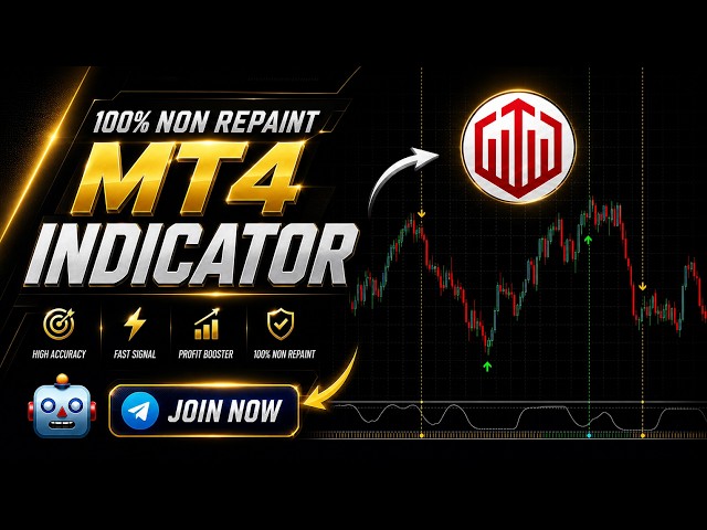 Secret FREE MT4 Indicator 🤫 | Non Repaint Buy & Sell Signals for Forex & Binary Trading 2026