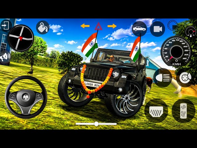 Modified Mahindra Thar😈Games:Indian Yellow Thar (Gadi Wala Games)Car Game Android Game #2026 