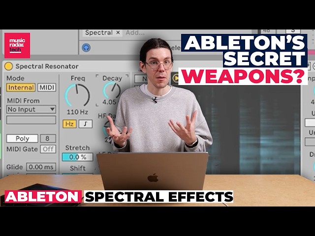 Sound design with Ableton Spectral effects: Turn drums into ambience & field recordings into chords
