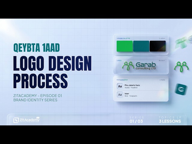 Logo Design Process: From Sketch to Final Logo | Brand Identity Series (Somali – Part 1)