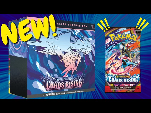 Opening Chaos Rising Elite Trainer Boxes!