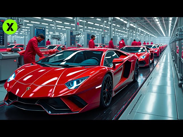 💎 This is how LAMBORGHINI cars are MADE: The most LUXURIOUS and PRECISE process in the world
