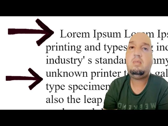 How to Indent Text in HTML & CSS