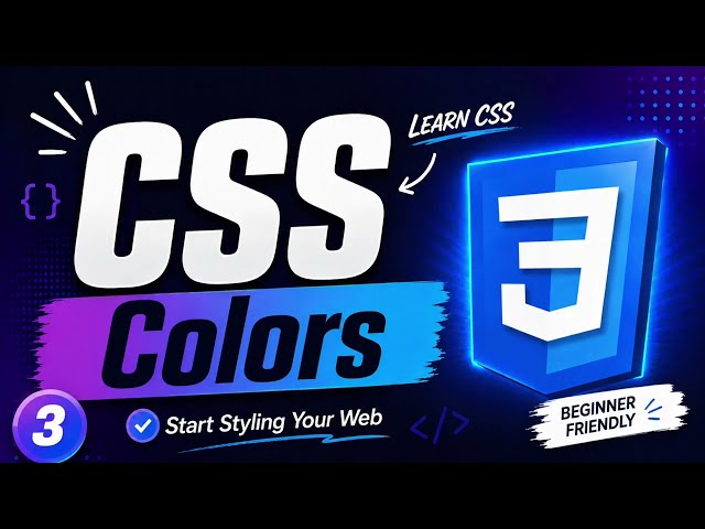 CSS Colors Tutorial for Beginners