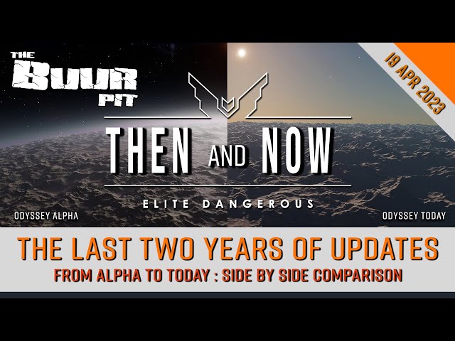 The Last Two Years of Updates : From Alpha to Today in Elite Dangerous Odyssey