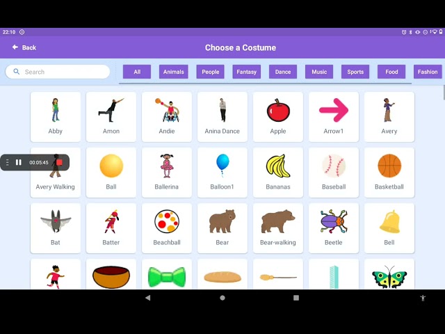 Animating scratch making it like videos