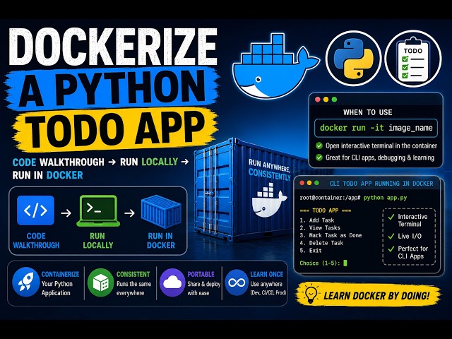 How to Run a Python App in Docker — Full Walkthrough for Beginners