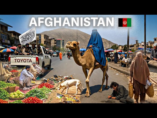 🇦🇫 AFGHANISTAN Walking Tour Never Seen before Under the Controlled of T@LIBAN  | 4K AFGHANISTAN