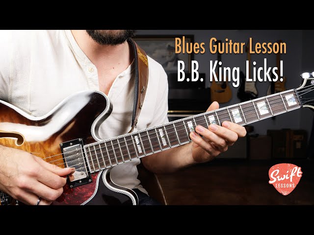 5 Essential B.B. King Blues Licks | Lead Guitar Tutorial