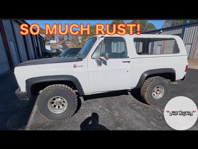 Rust Repair Gone Wrong | 1975 K5 Blazer