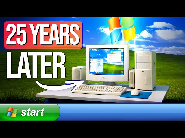 Windows XP: Microsoft’s GOAT, 25 Years Later!