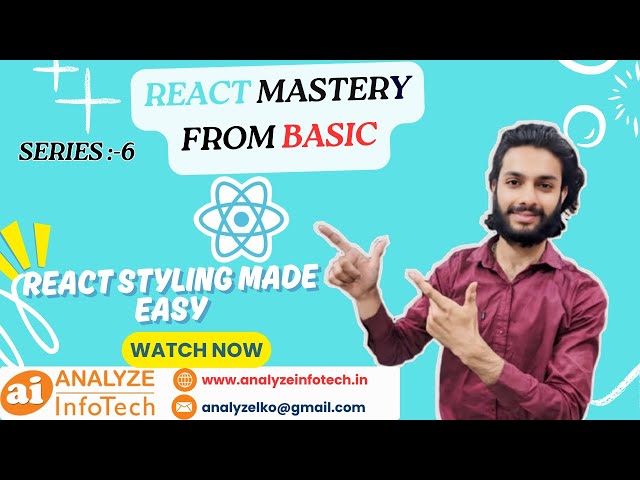 React Styling Made Easy for Beginners | Styling Components in ReactJS 🚀#react #nodejs