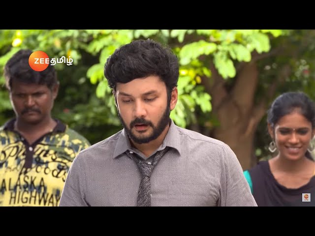 பிரபுவின் முகத்தை கோலமாக வரைந்த சத்யா! - சத்யா - Sathya - Zee Tamil