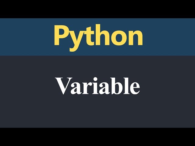 Variable in Python (Hindi)