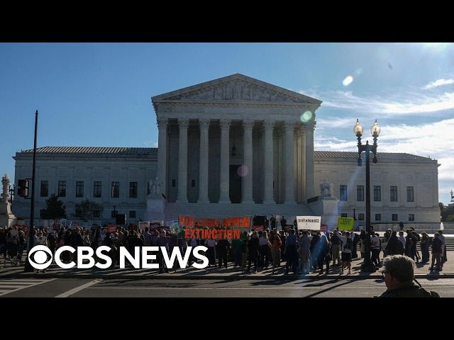 Supreme Court hears arguments from oil companies attempting to end climate change lawsuits