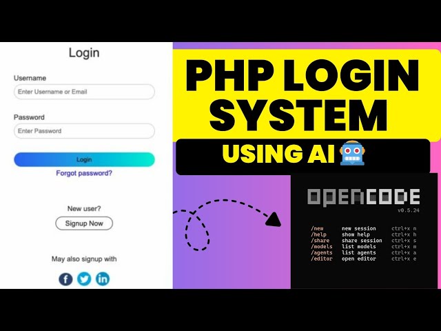 Build a PHP Login System Using AI 🤖 | No Coding Experience Needed!