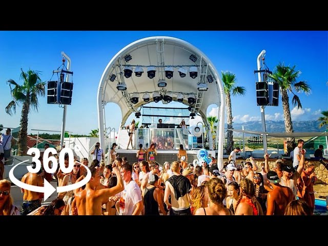 Aquarius club—Zrće beach — Pag | 360º VR | Pointers Travel