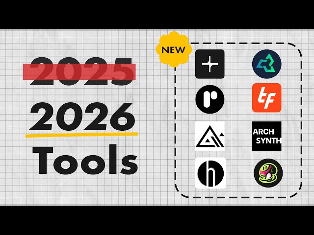 8 AI Tools that will Define Architecture in 2026