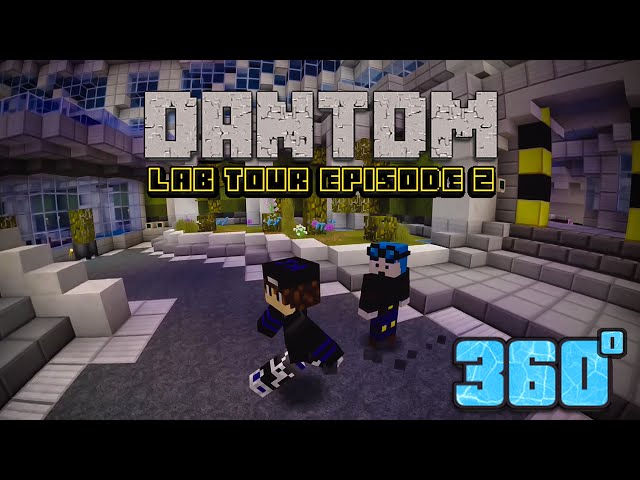 DanTDM New Lab // Minecraft 360 Video // Featuring Dr Trayaurus & Grim
