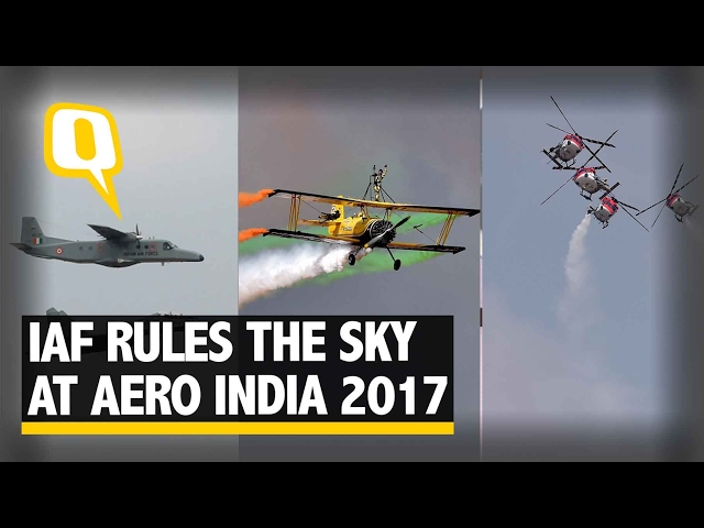 The Quint: Tejas, Rafale Rule the Sky on Inaugural Day of Aero India 2017