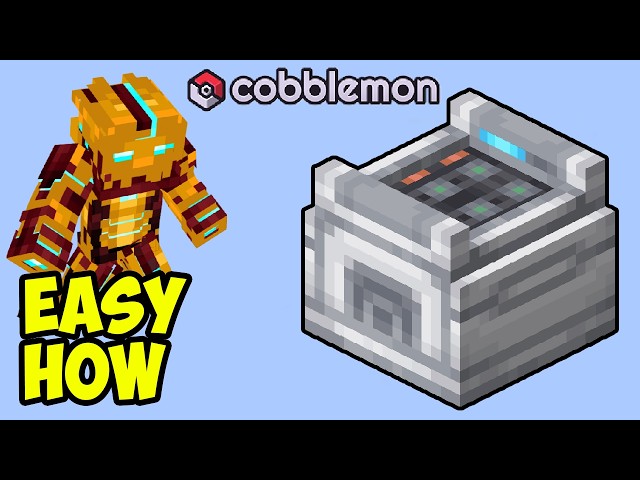Cobblemon HEALING MACHINE in Minecraft | Minecraft how to get  healing machine in Cobblemon