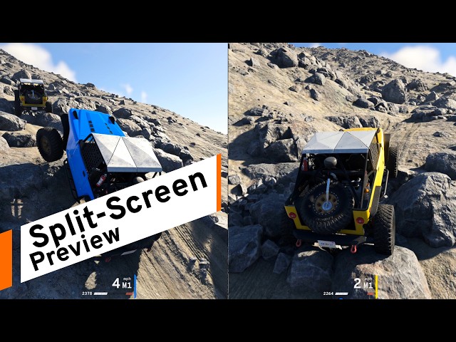 BeamNG.drive - Split-Screen Preview