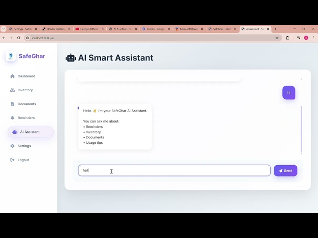 Java Spring Boot Final Year Project | AI Smart Home System