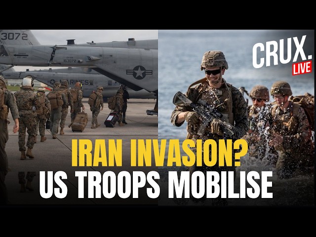 IRAN LIVE | Ground War Next? US Military Moves Spark Alarm As IRGC Goes On High Alert