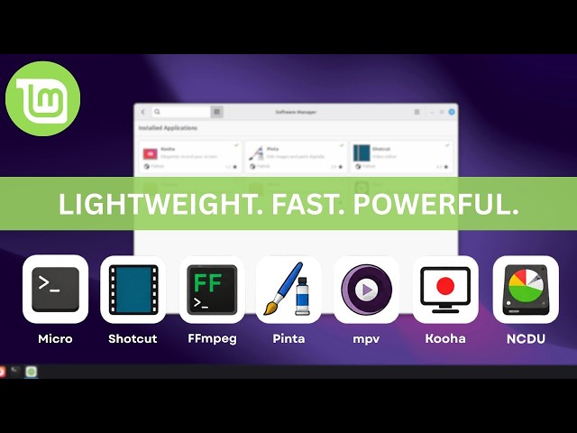 Replace Your Heavy Linux Mint Apps With These Tiny Tools