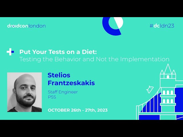 Put Your Tests on a Diet:Testing the Behavior and Not the Implementation