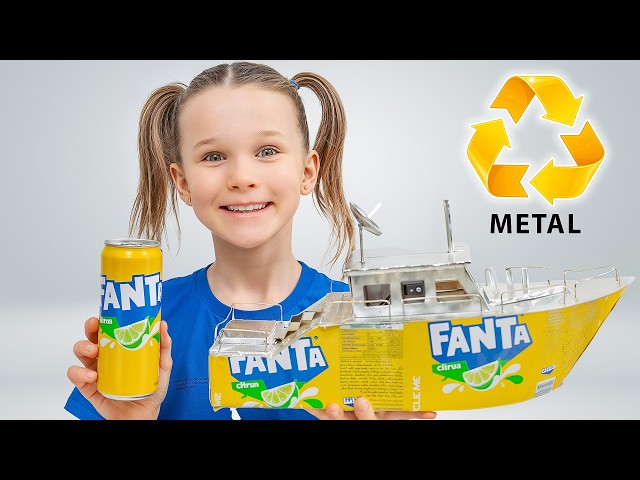 🚂 ¡Desafío de Reciclaje con Stephi, Dasha y Alex! Creando increíbles juguetes DIY para niños 🌍