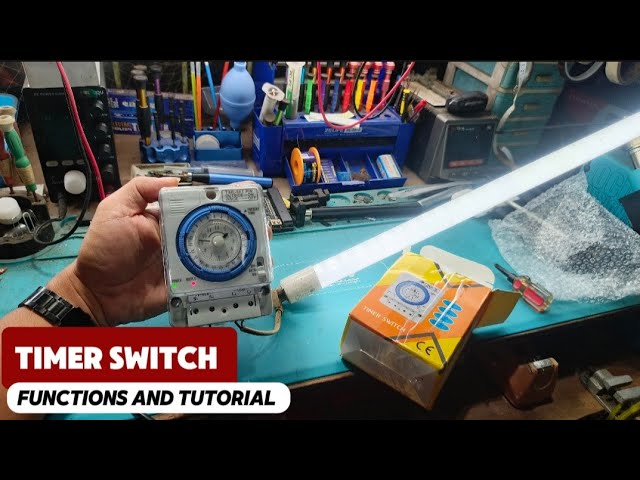 Timer Switch Tutorial and Functions tagalog