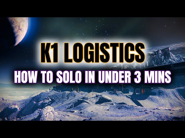 How to SOLO K1 Logistics in under 3 mins: FAST tier 5 loot farm