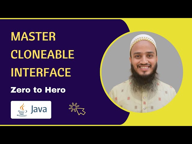 Master Cloneable Interface in Java | Full Tutorial | Implementation | Explained in Detail